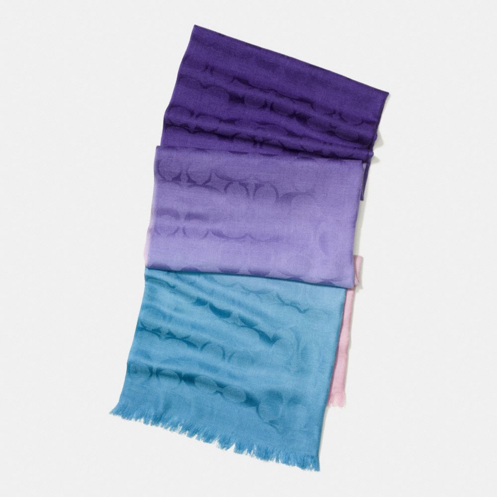 OMBRE SIGNATURE C WRAP - f77795 - PURPLE MULTI