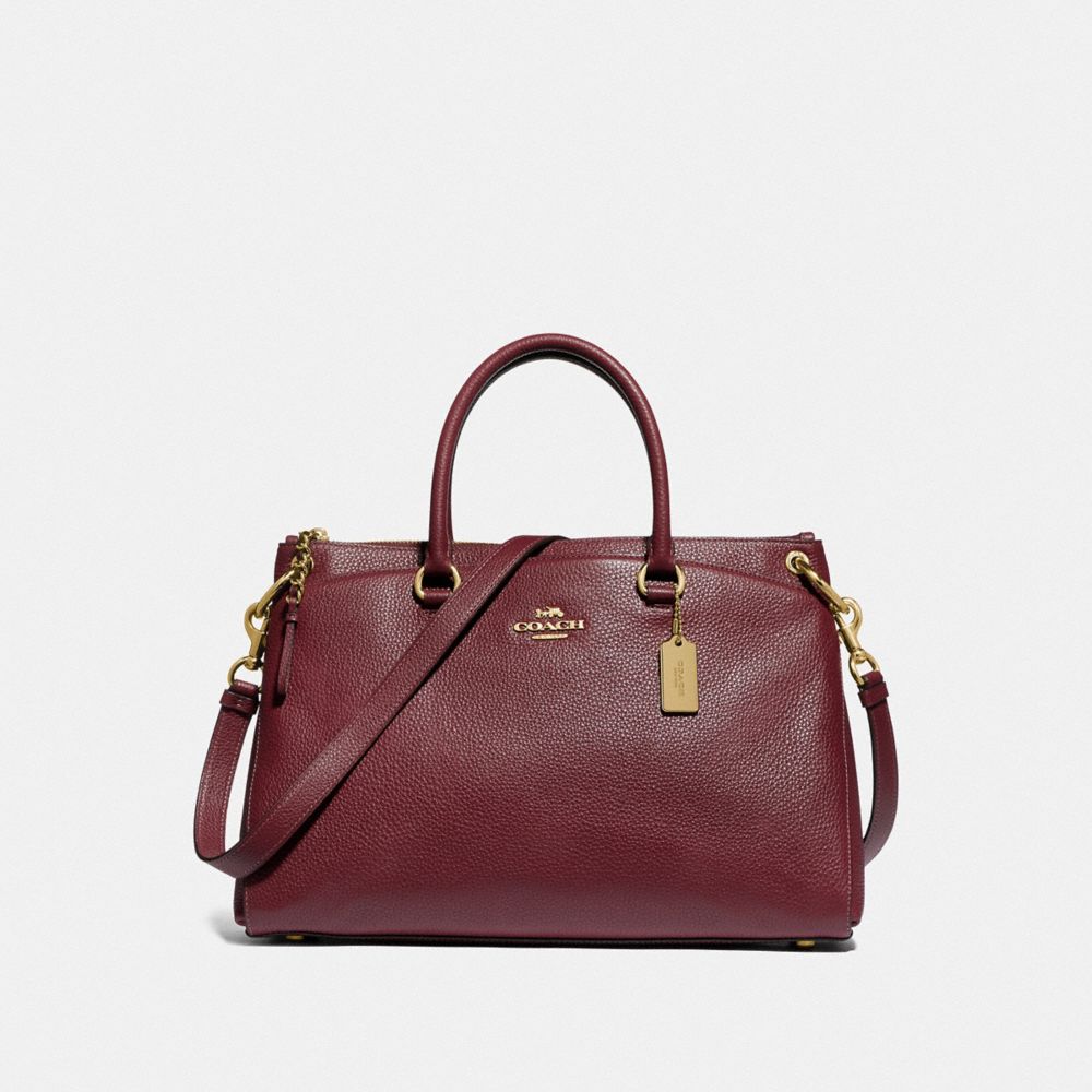 COACH F77884 - MIA SATCHEL IM/WINE