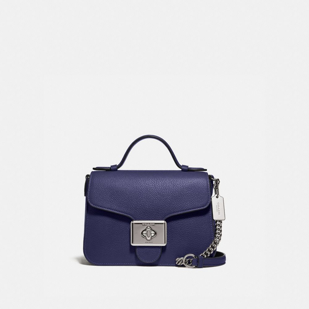 CASSIDY TOP HANDLE CROSSBODY - SV/CADET - COACH F77897