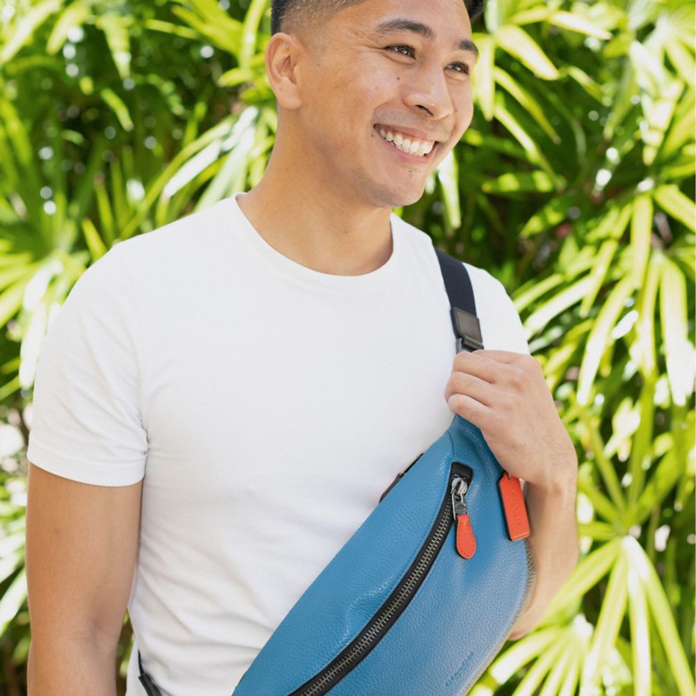 WARREN BELT BAG IN SIGNATURE CANVAS