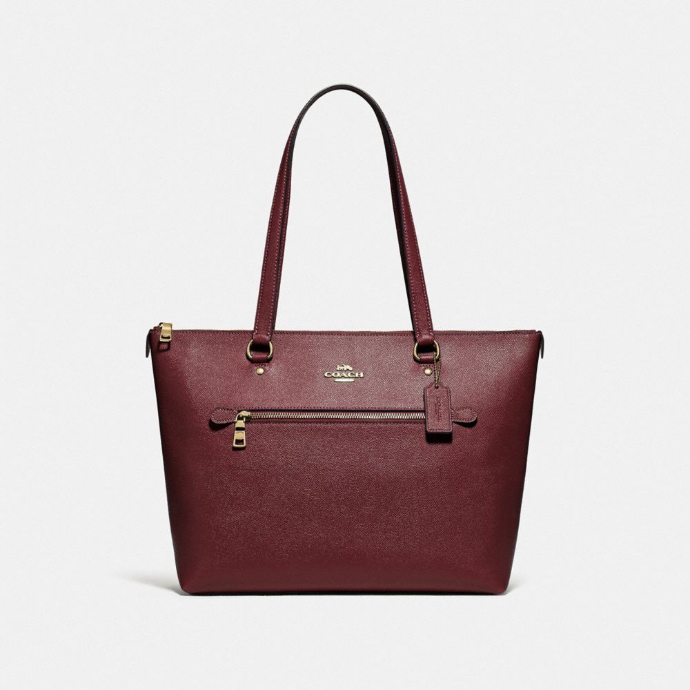 COACH F79608 Gallery Tote IM/WINE