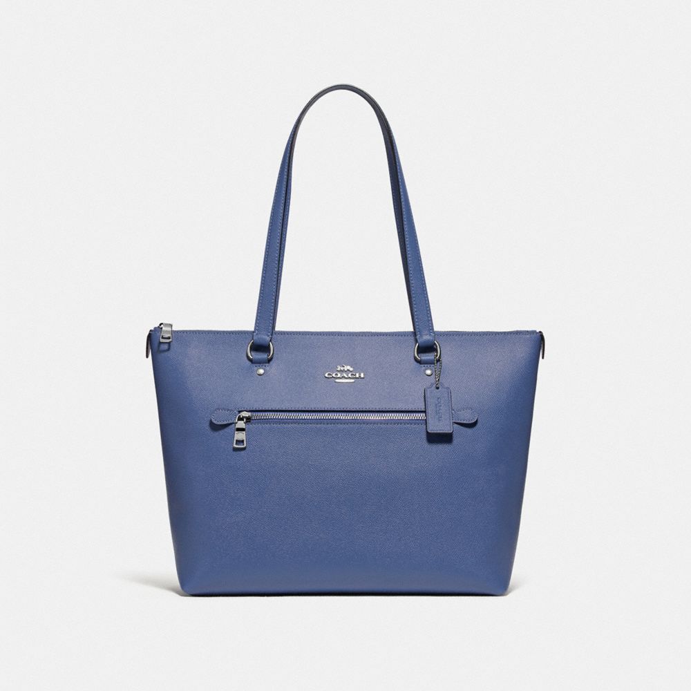 COACH F79608 GALLERY TOTE SV/BLUE LAVENDER