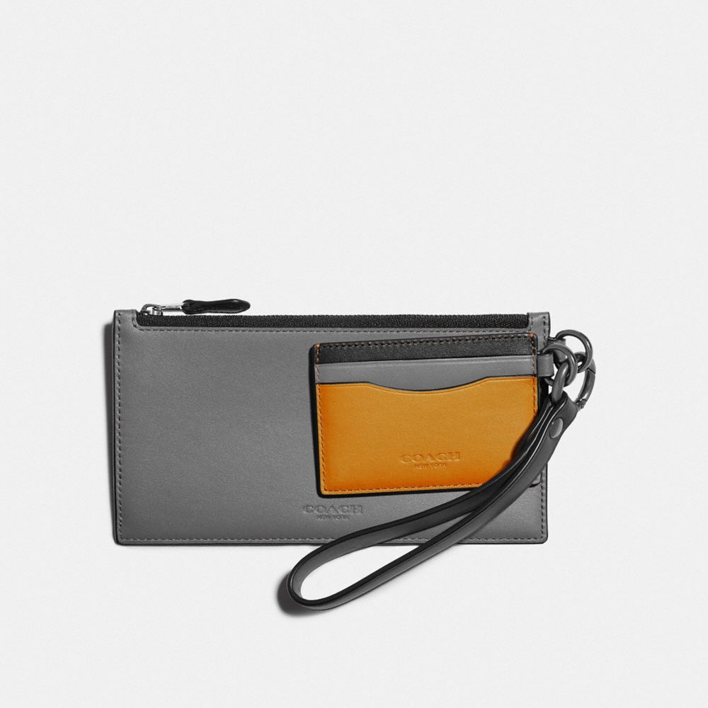 SLG TRIO IN COLORBLOCK - QB/HEATHER GREY/AMBER MULTI - COACH F79797