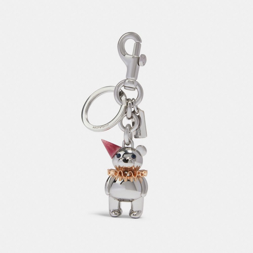 Coach, Accessories, Coach Signature Charm Loop Bag Charm