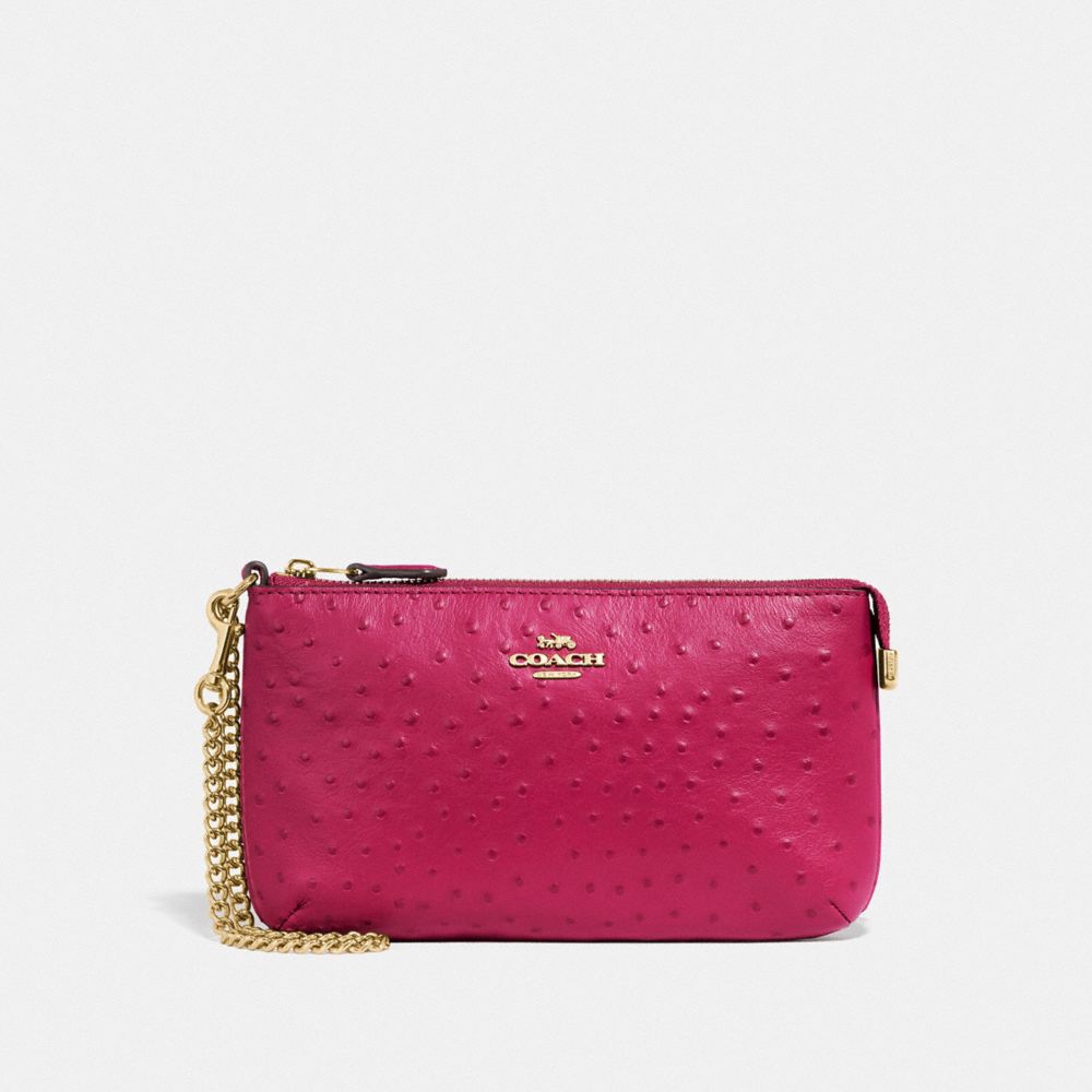 COACH F79891 LARGE WRISTLET IM/DARK FUCHSIA