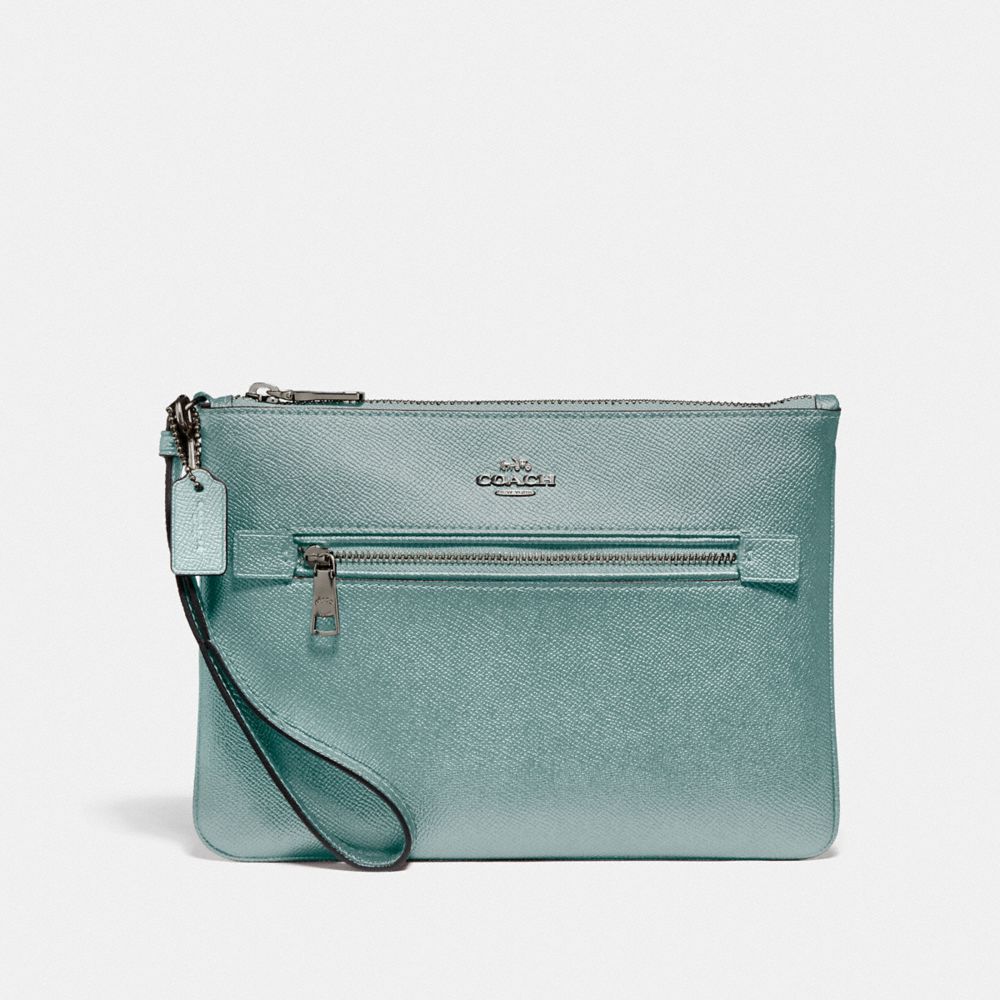 COACH F79895 Gallery Pouch QB/SAGE