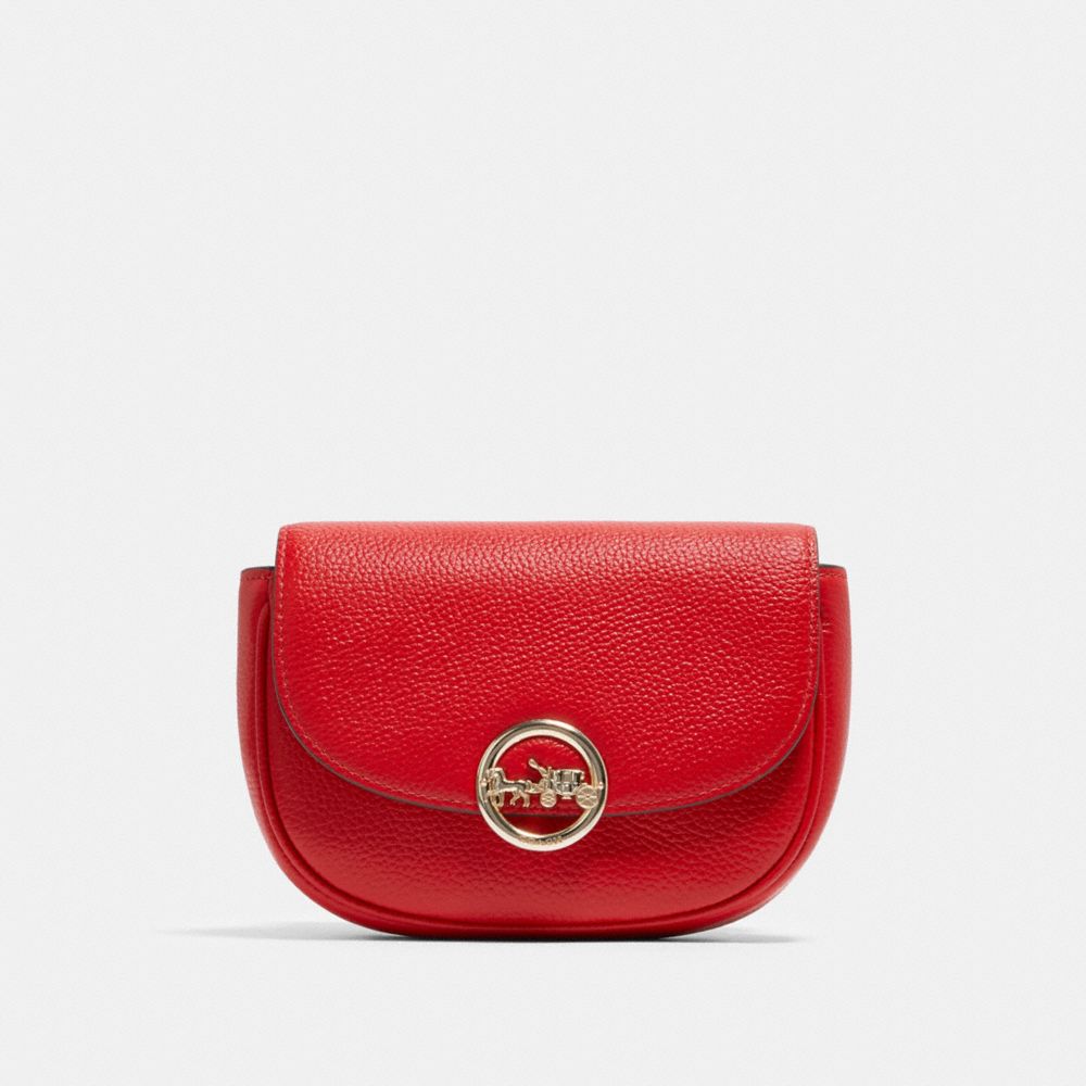 COACH F79941 Jade Mini Belt Bag IM/BRIGHT RED