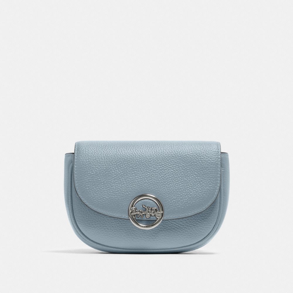 COACH F79941 Jade Mini Belt Bag SV/PALE BLUE