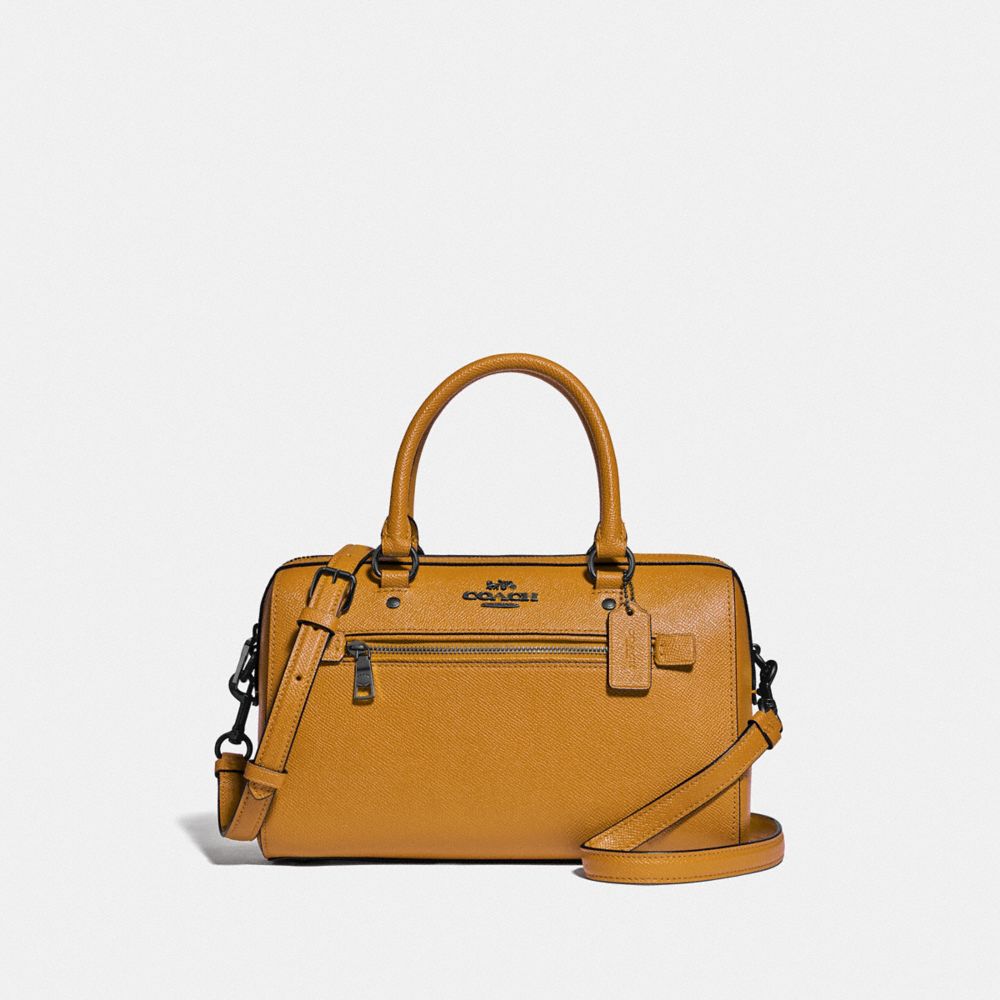 COACH F79946 ROWAN SATCHEL QB/YELLOW