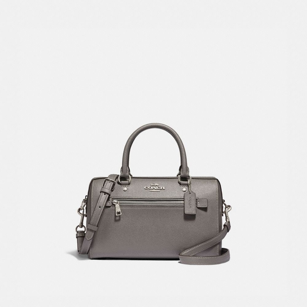 ROWAN SATCHEL - SV/HEATHER GREY - COACH F79946