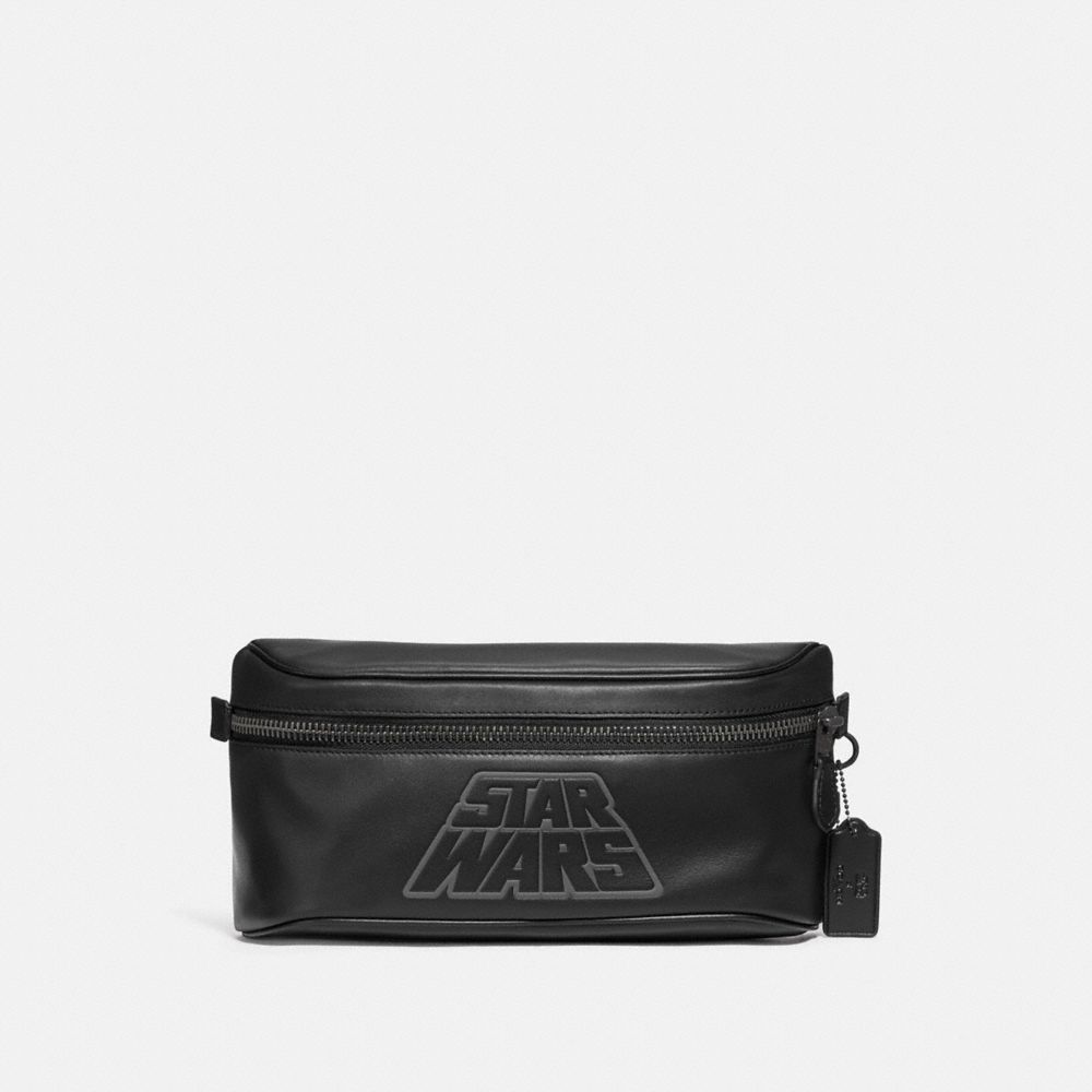 COACH F79948 STAR WARS X COACH WESTWAY BELT BAG IN SIGNATURE CANVAS WITH MOTIF QB/BLACK-MULTI