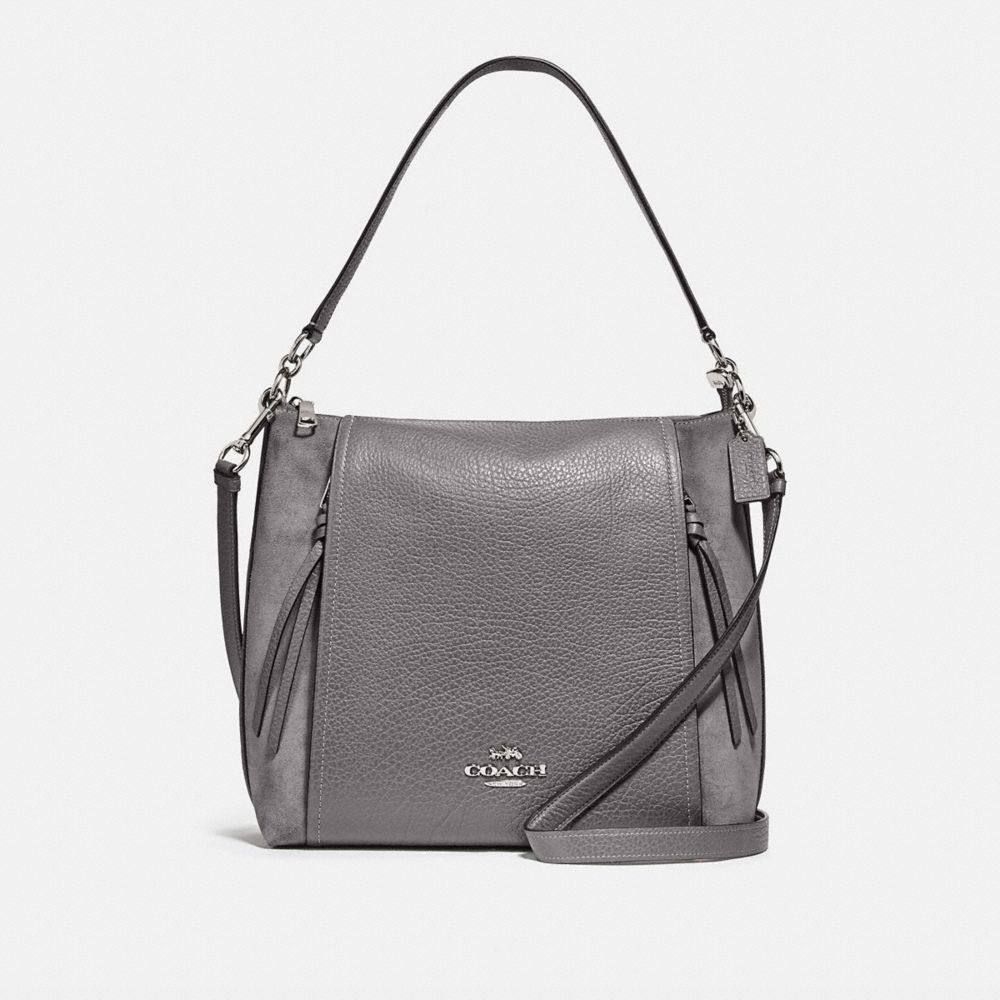 MARLON HOBO - SV/HEATHER GREY - COACH F79995