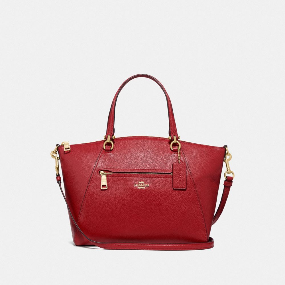 PRAIRIE SATCHEL - F79997 - IM/TRUE RED