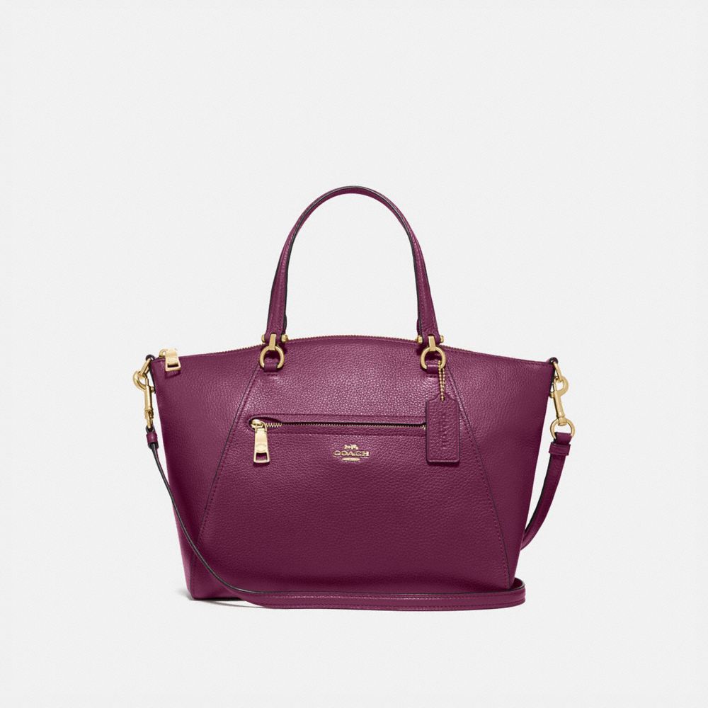 PRAIRIE SATCHEL - IM/DARK BERRY - COACH F79997