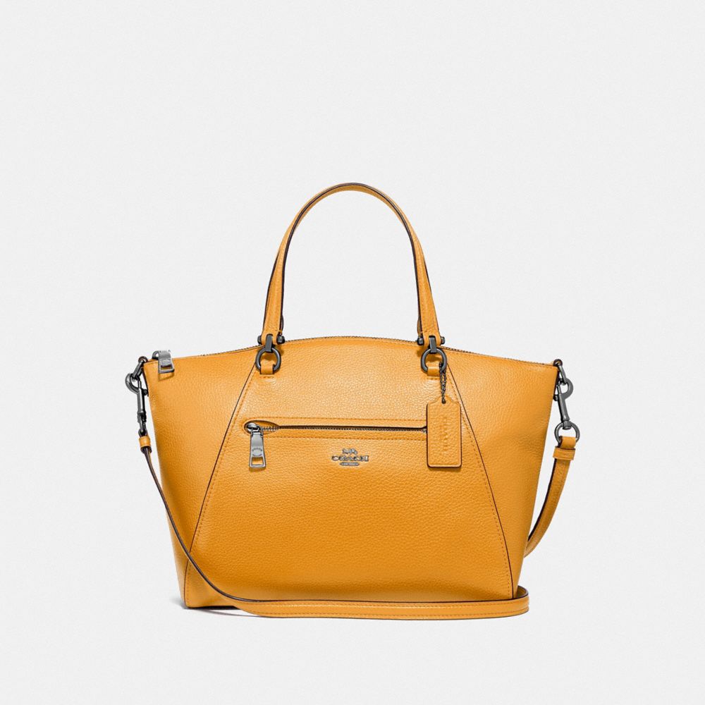 COACH F79997 PRAIRIE SATCHEL QB/YELLOW