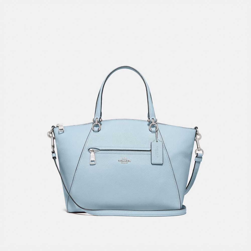 COACH F79997 PRAIRIE SATCHEL SV/PALE BLUE