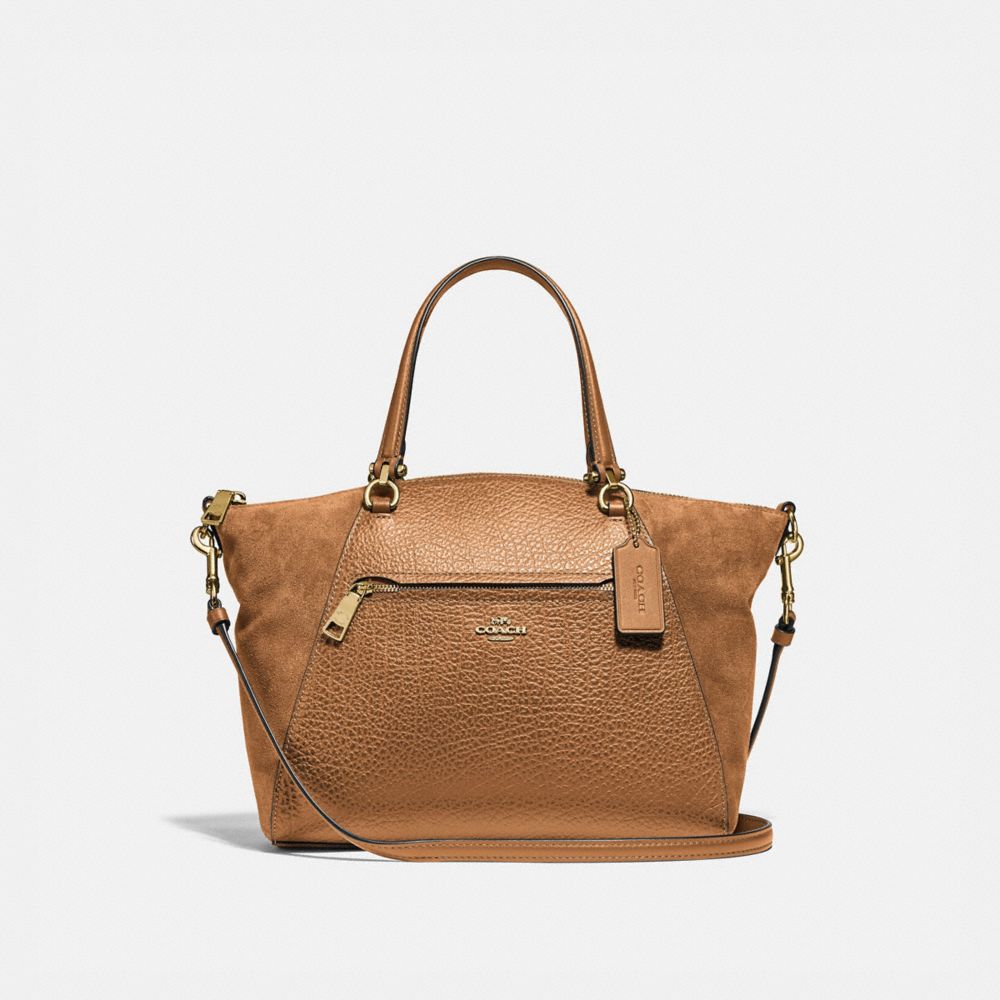 COACH PRAIRIE SATCHEL - IM/LIGHT SADDLE - F79999