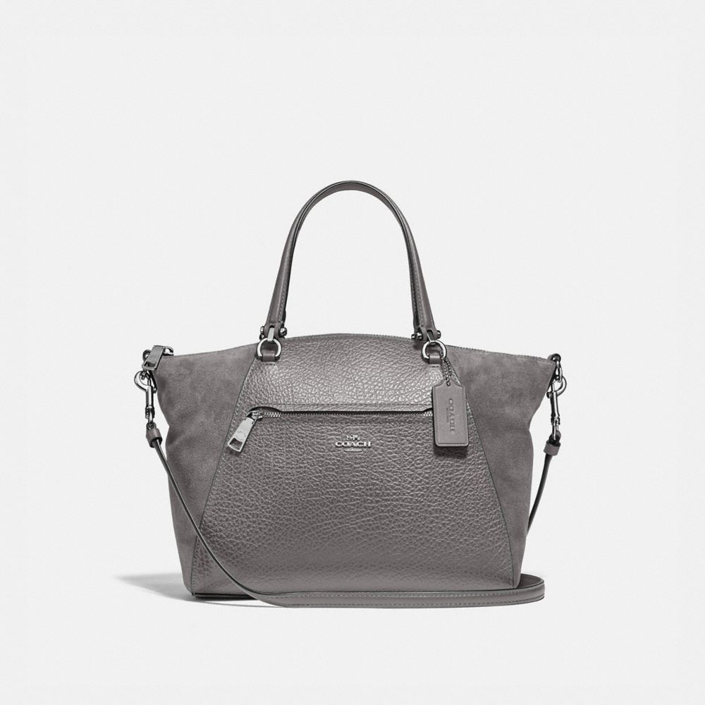 PRAIRIE SATCHEL - F79999 - SV/HEATHER GREY