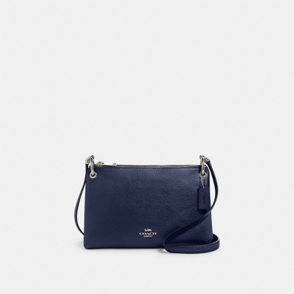 coach blue crossbody