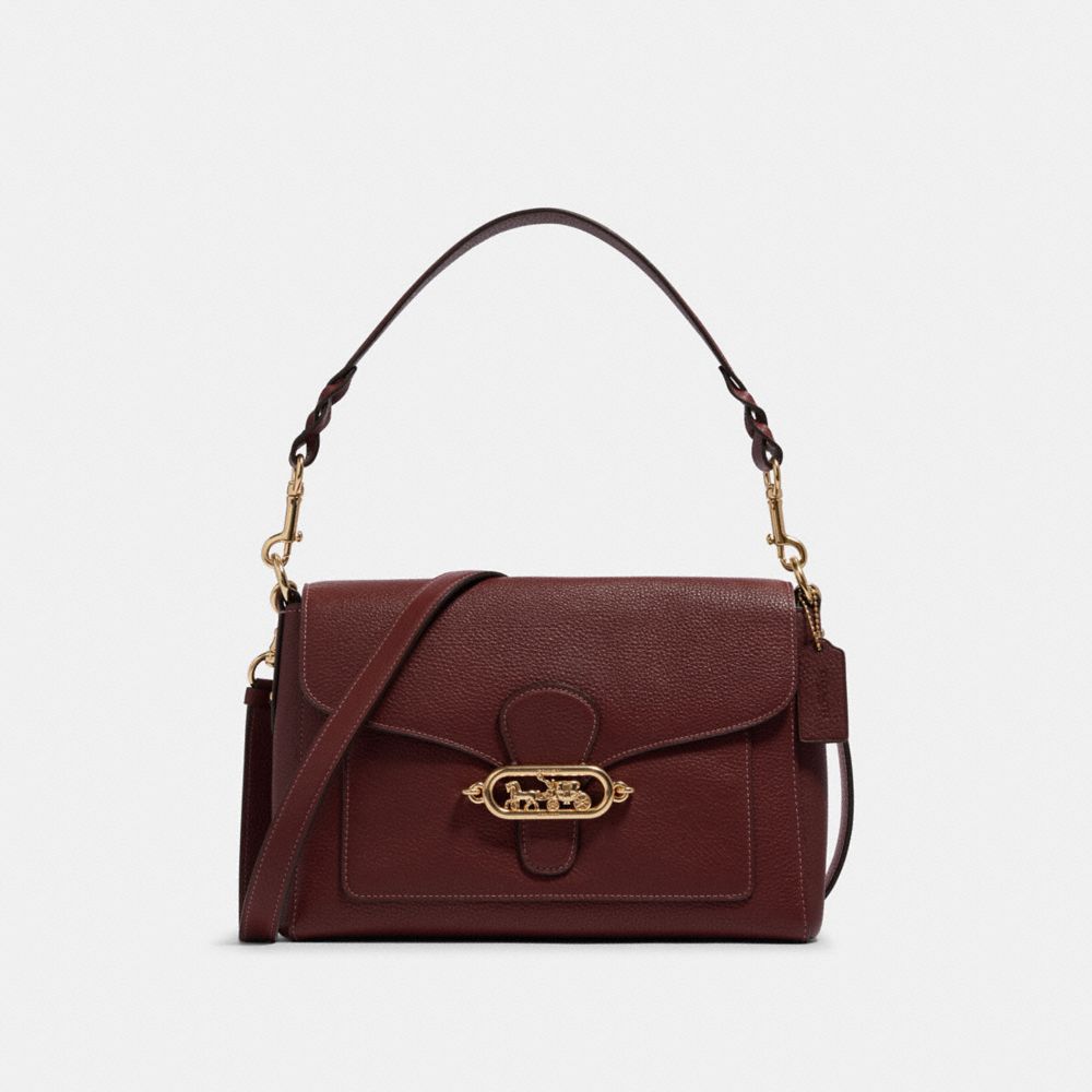 COACH F80840 Jade Messenger IM/WINE