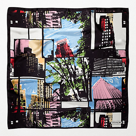 COACH F82763 NEW YORK CITY SCAPE 32X32 ONE-COLOR