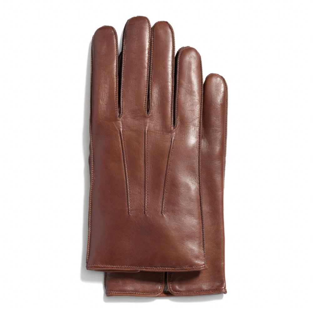 COACH BASIC NAPPA GLOVE - FAWN - F82863