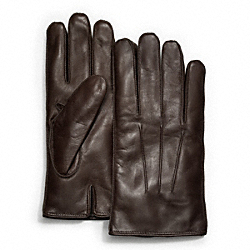 COACH F82863 Basic Nappa Glove MAHOGANY