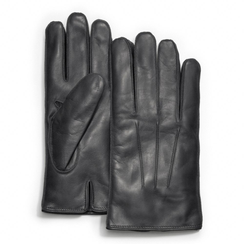 COACH f82863 BASIC NAPPA GLOVE SLATE