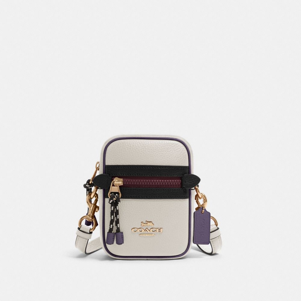 COACH VALE PHOEBE CROSSBODY IN COLORBLOCK - IM/CHALK - F83267