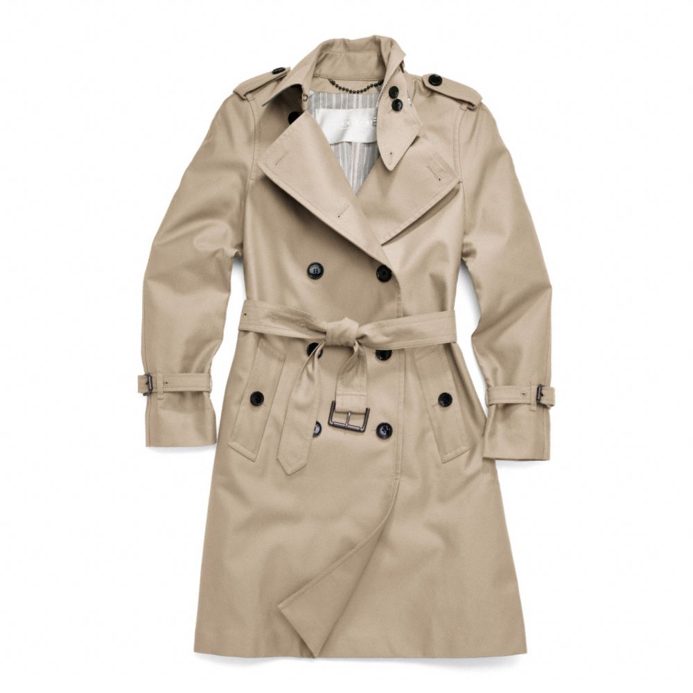 COACH F83342 Classic Long Trench 