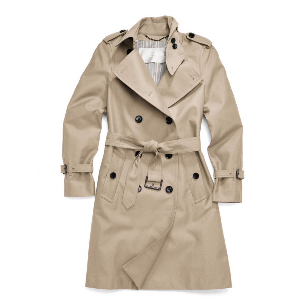 CLASSIC LONG TRENCH - f83342 - F83342KHA