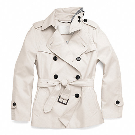 COACH f83349 CLASSIC SHORT TRENCH 