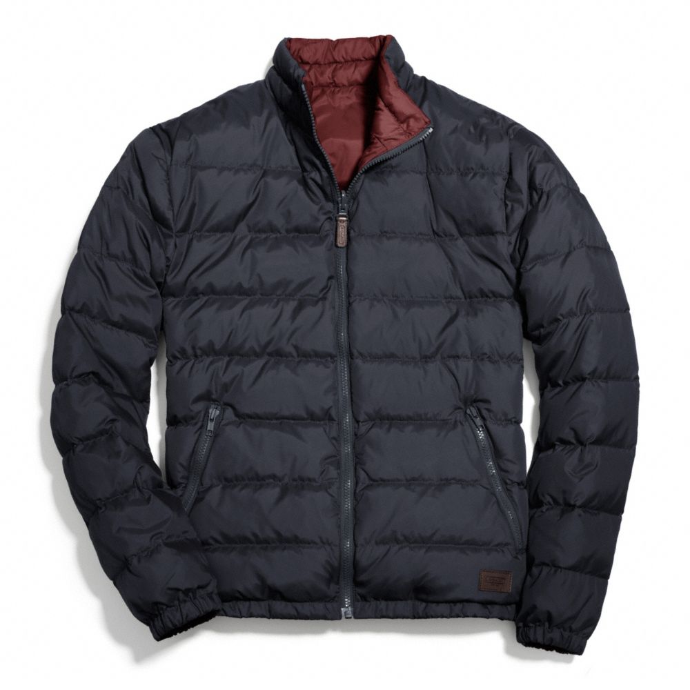 COACH PACKABLE REVERSIBLE DOWN JACKET - ONE COLOR - F83743