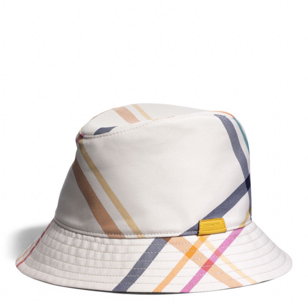 COACH TATTERSALL FEDORA - MULTICOLOR - f83809