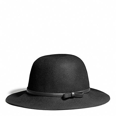 COACH F83839 MOLDED FELT HAT ONE-COLOR