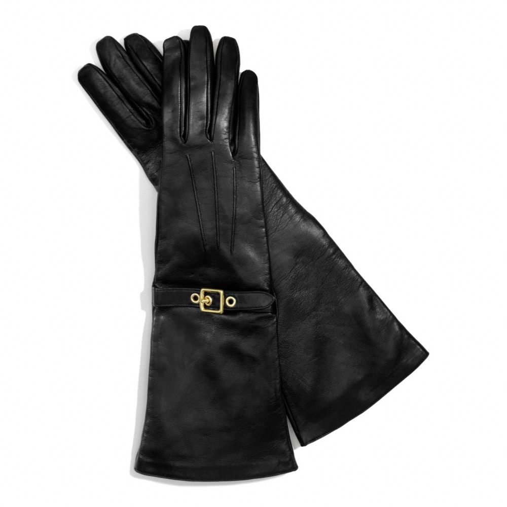 LONG BUCKLE GLOVE - f83864 - F83864BLK