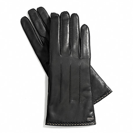 COACH F83867 LEATHER TECH GLOVE ONE-COLOR