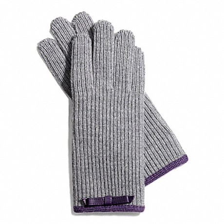 COACH F83883 KNIT BOW GLOVE ONE-COLOR