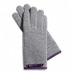COACH F83883 - KNIT BOW GLOVE ONE-COLOR