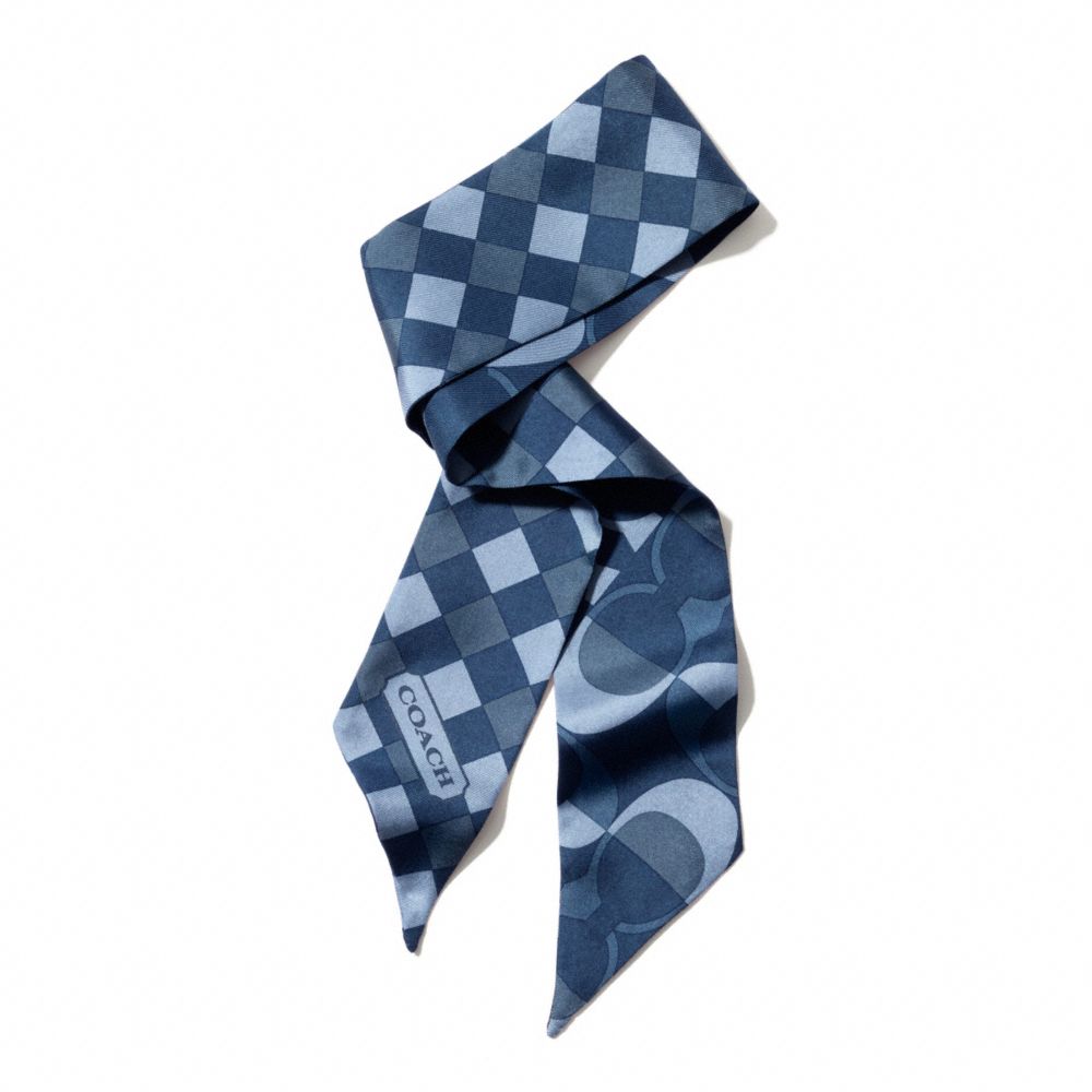 PEYTON DREAM C PONYTAIL SCARF - f83971 - DENIM