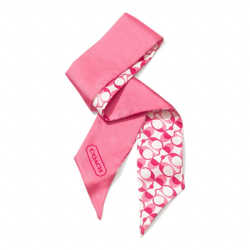 COACH F83971 Peyton Dream C Ponytail Scarf PINK