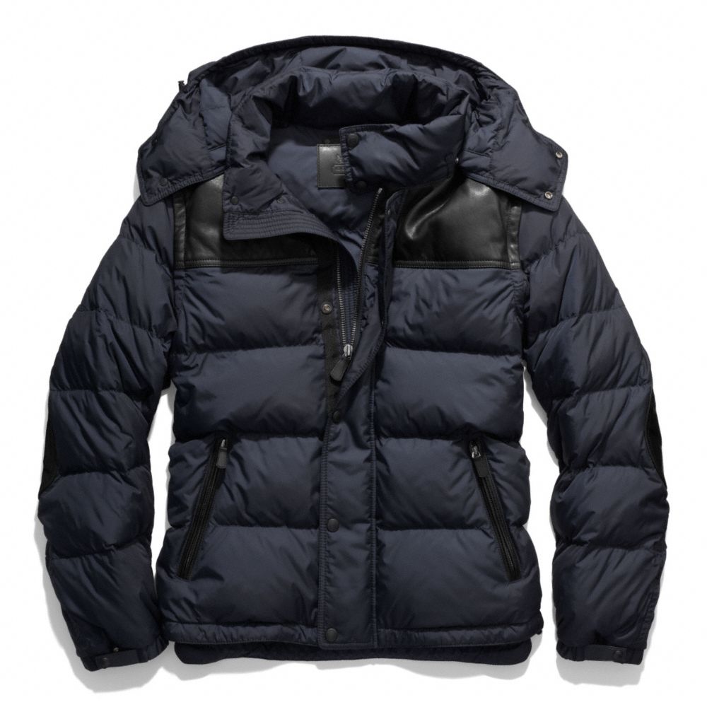 COACH F83999 - CLARKSON DOWN JACKET NAVY