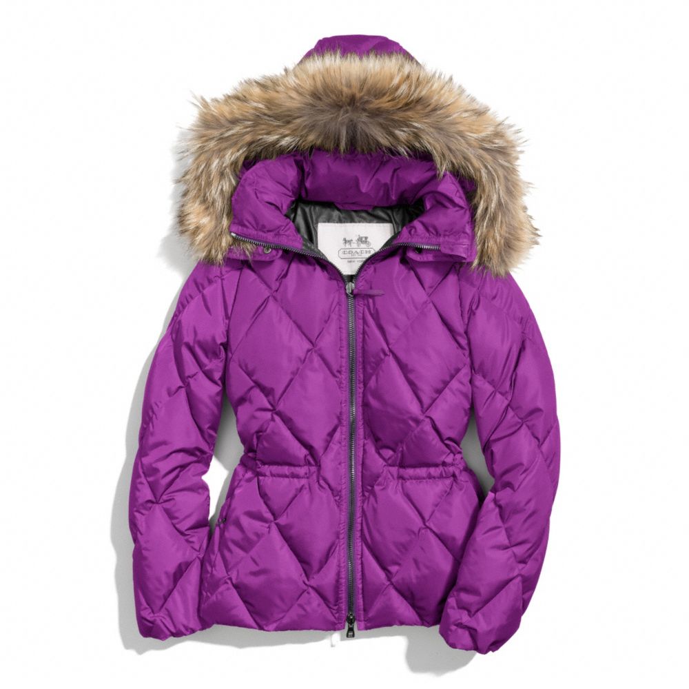 COACH f84047 SHORT PUFFER JACKET 