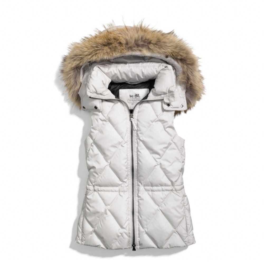 PUFFER VEST COACH F84096