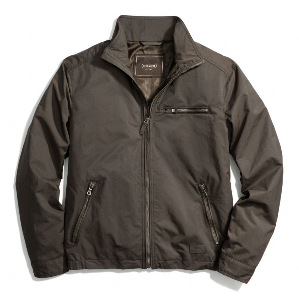 COACH F84103 Nylon Short Zip Jacket 