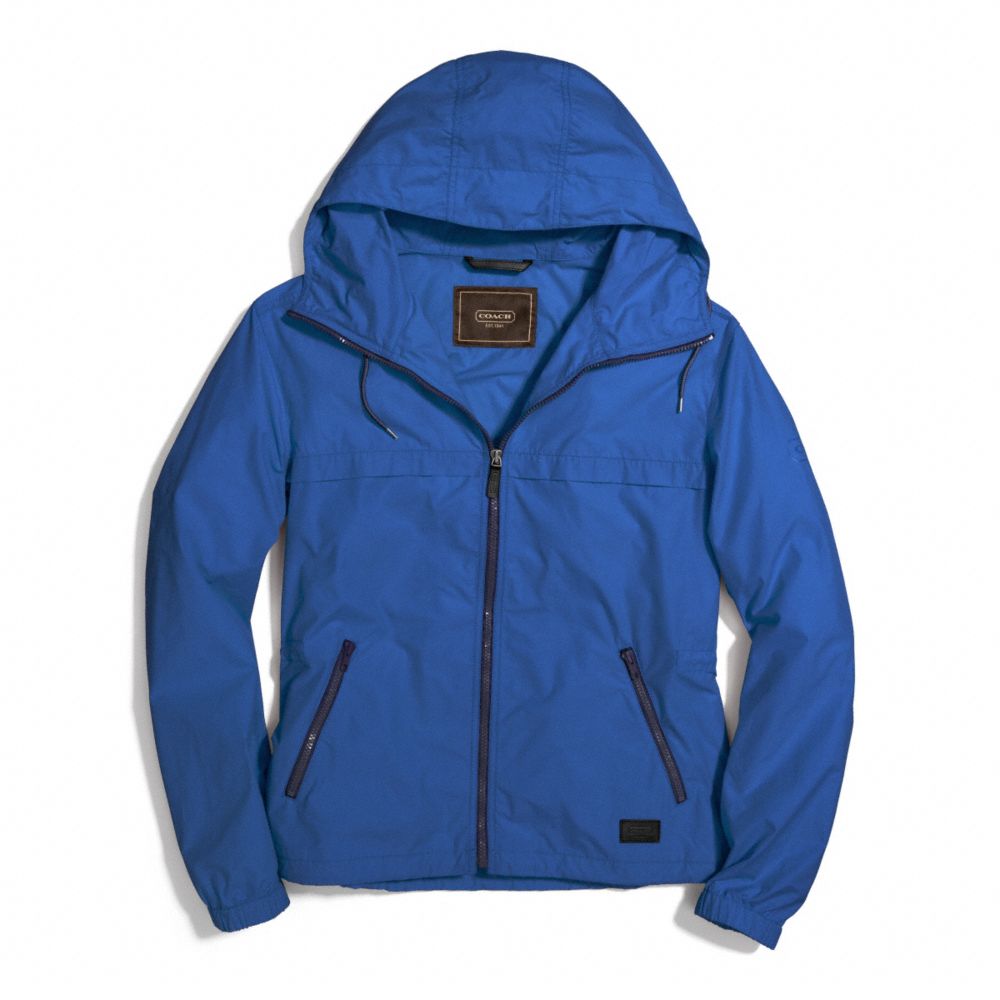 COACH PACKABLE WINDBREAKER - MARINE, MARINA - F84210