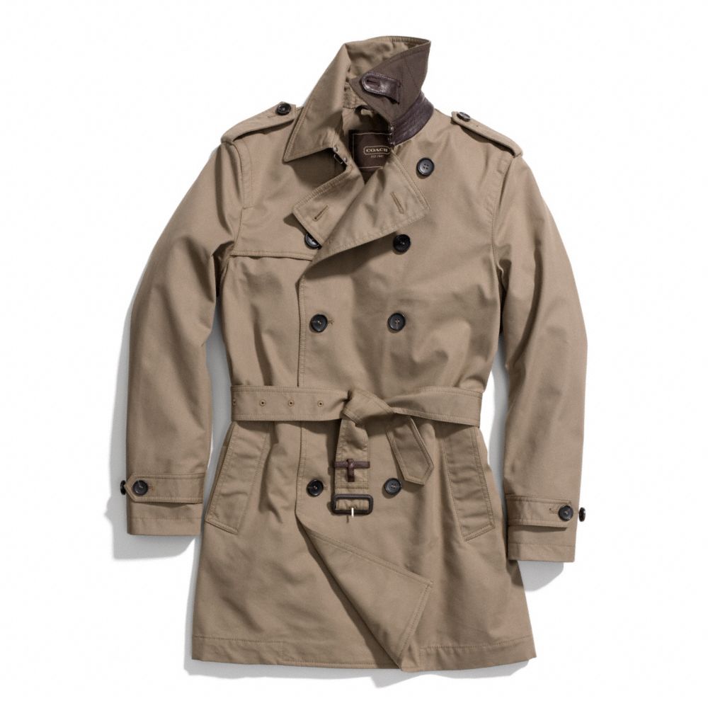 COACH TRENCH COAT - ONE COLOR - F84211