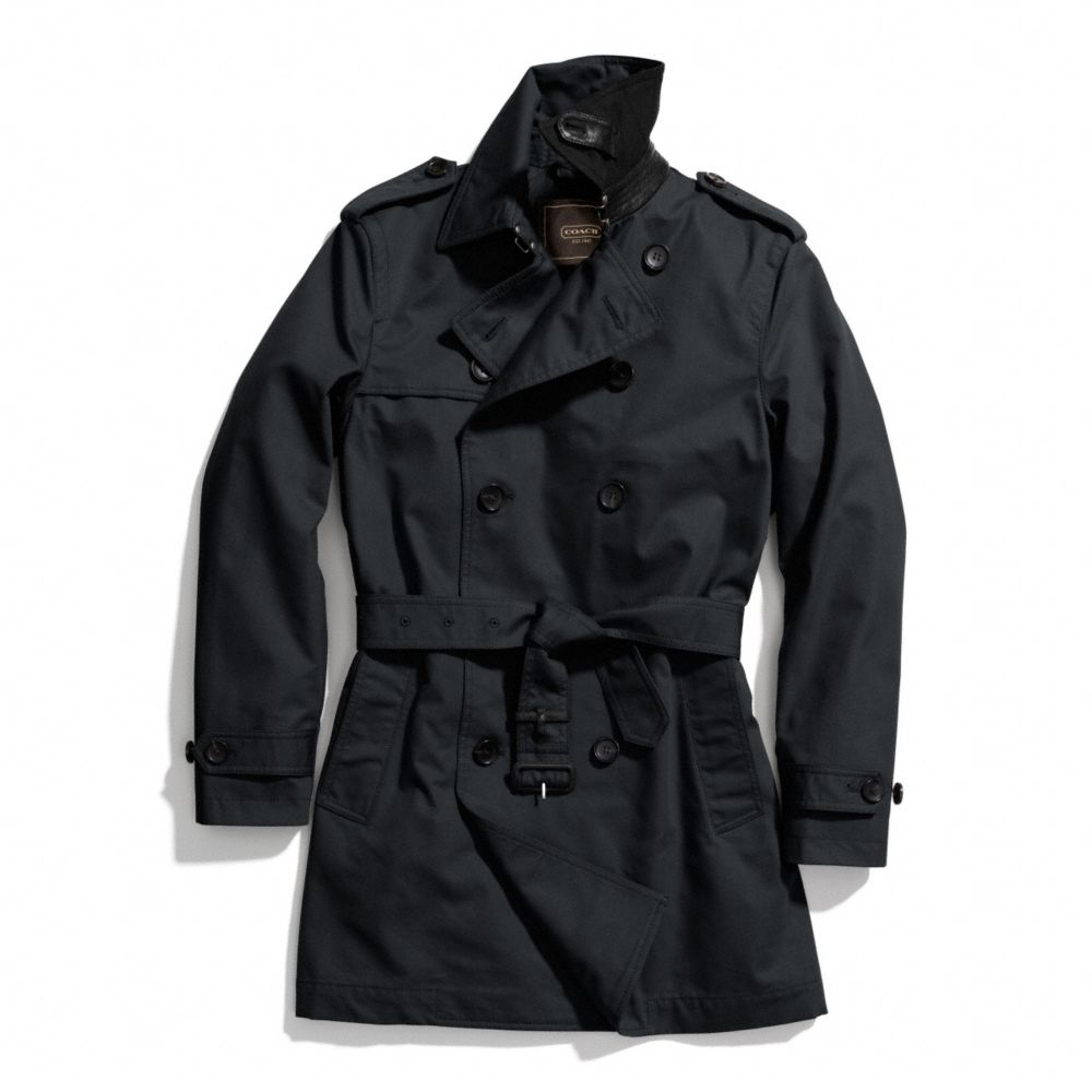 TRENCH COAT - f84211 - NAVY