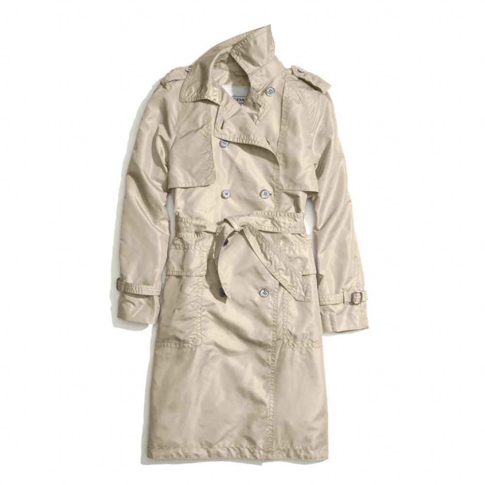 TAYLOR TRENCH - PALE KHAKI - COACH F84241