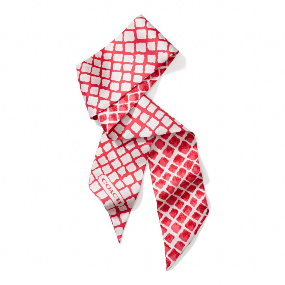 PAINTED DIAMONDS PONYTAIL SCARF - f84266 - F84266CRL